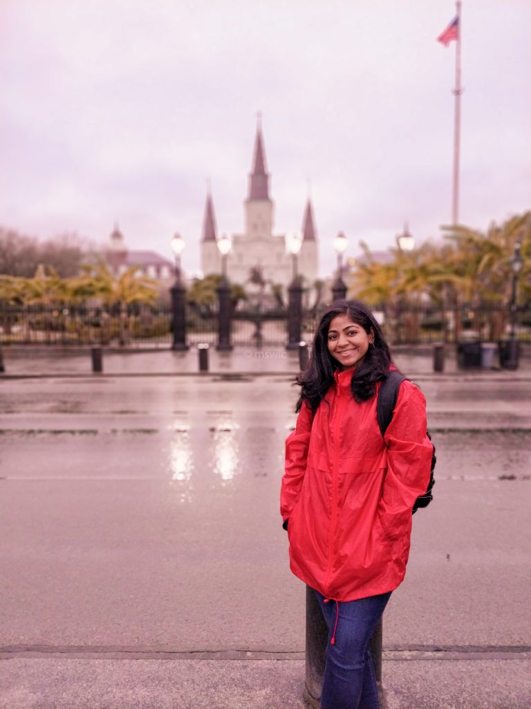 Spending 2 days in New Orleans - at Jackson Square