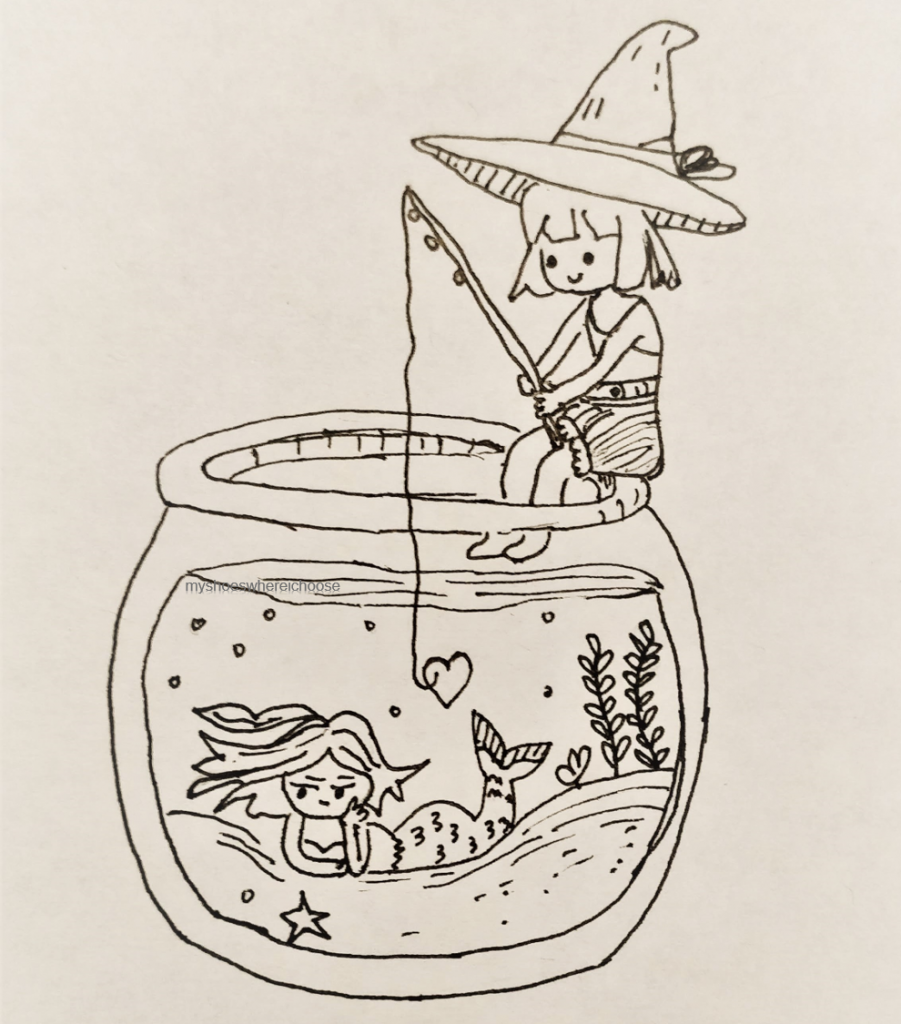 Inktober 2019 Day 3 - Bait