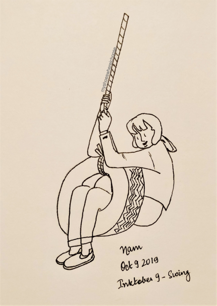 Inktober 2019 Day 9- swing