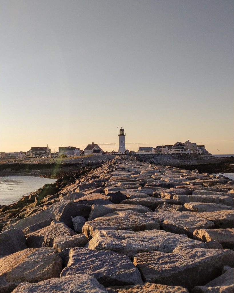 Golden Hour at Scituate Lighthouse