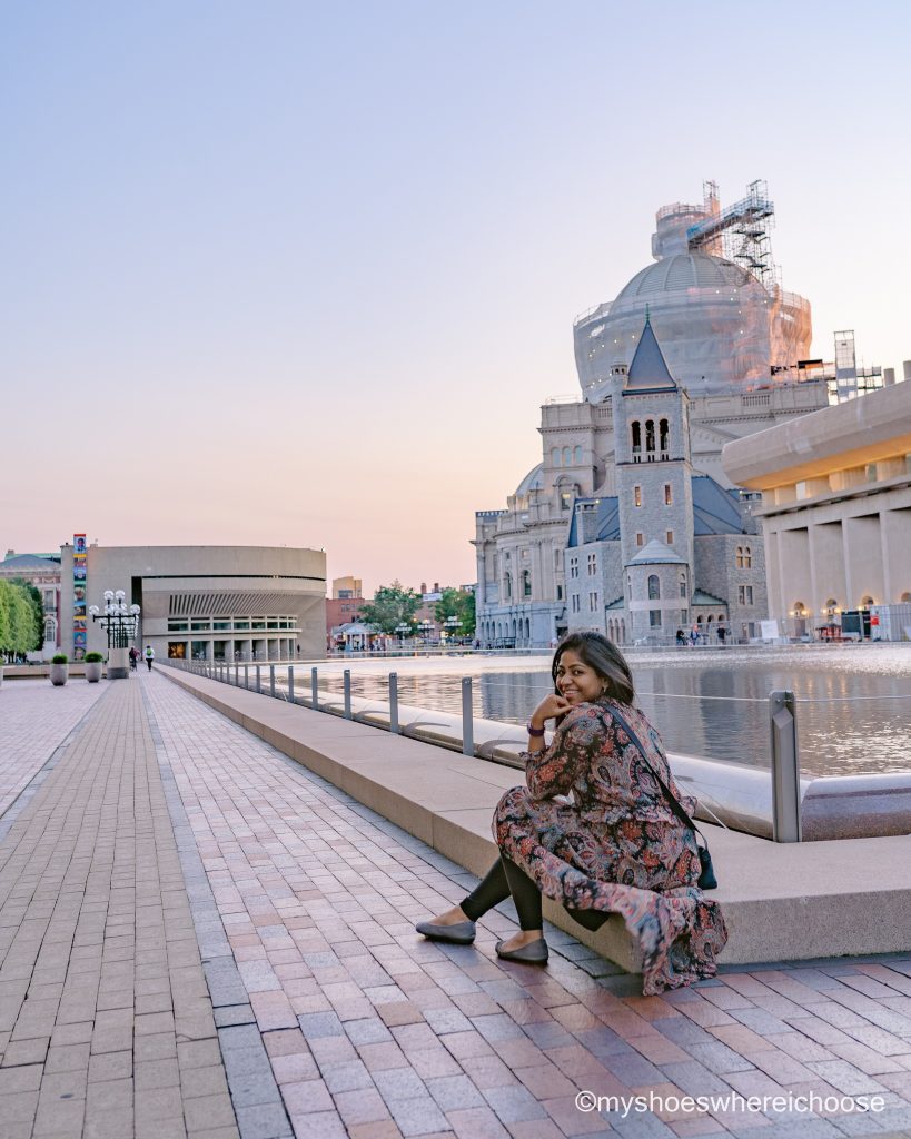 Instagrammable place in Boston - Christian Science Plaza