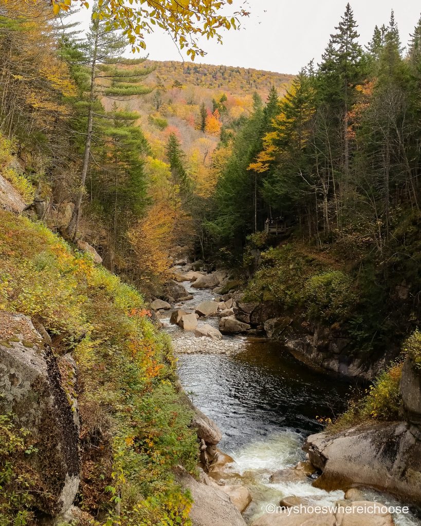 fall photoshoot location - brook waterfall