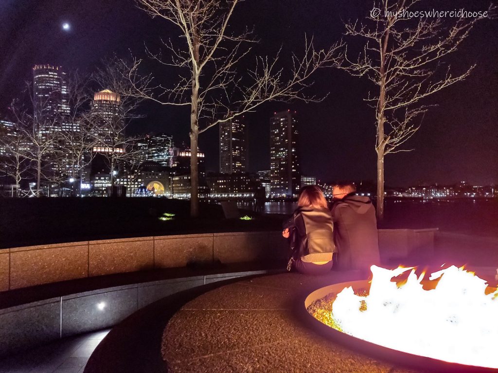 Valentines day photoshoot in Boston:  Fan Pier Park