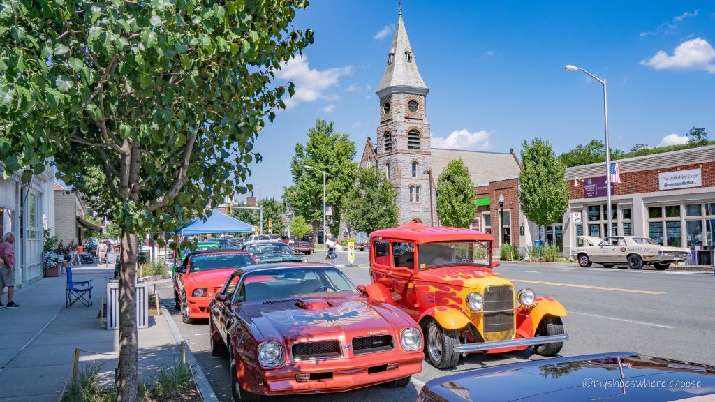 Berkshires in summer: Great Barrington car show