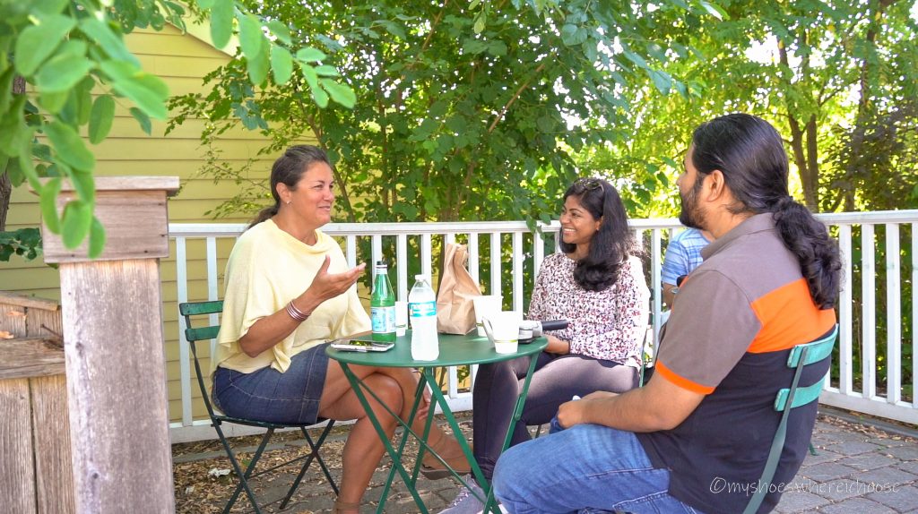 Coffee meet discussing all things Berkshires