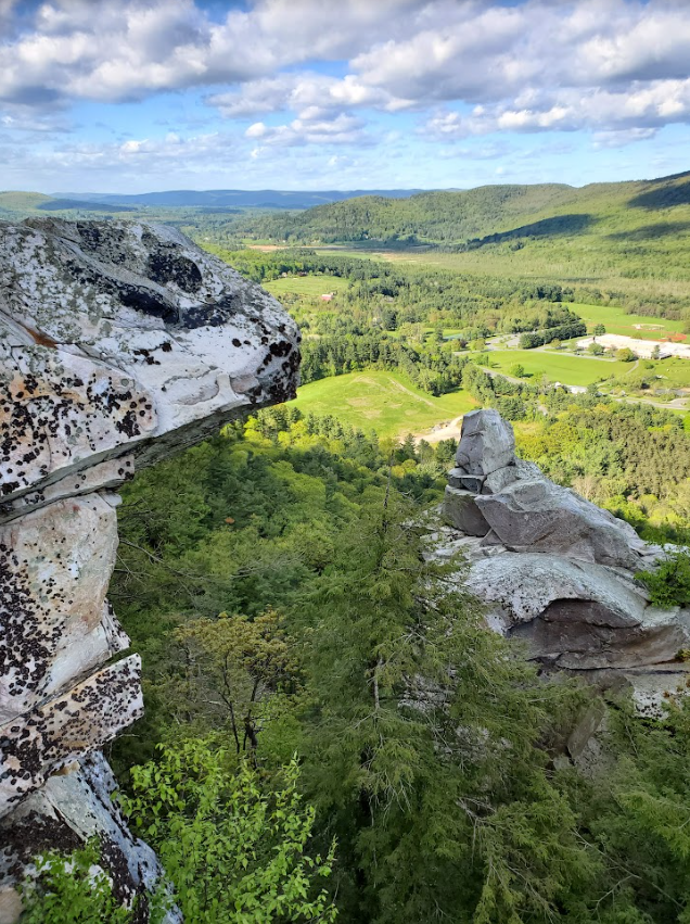 Berkshires in summer: Monument Mountain Trails