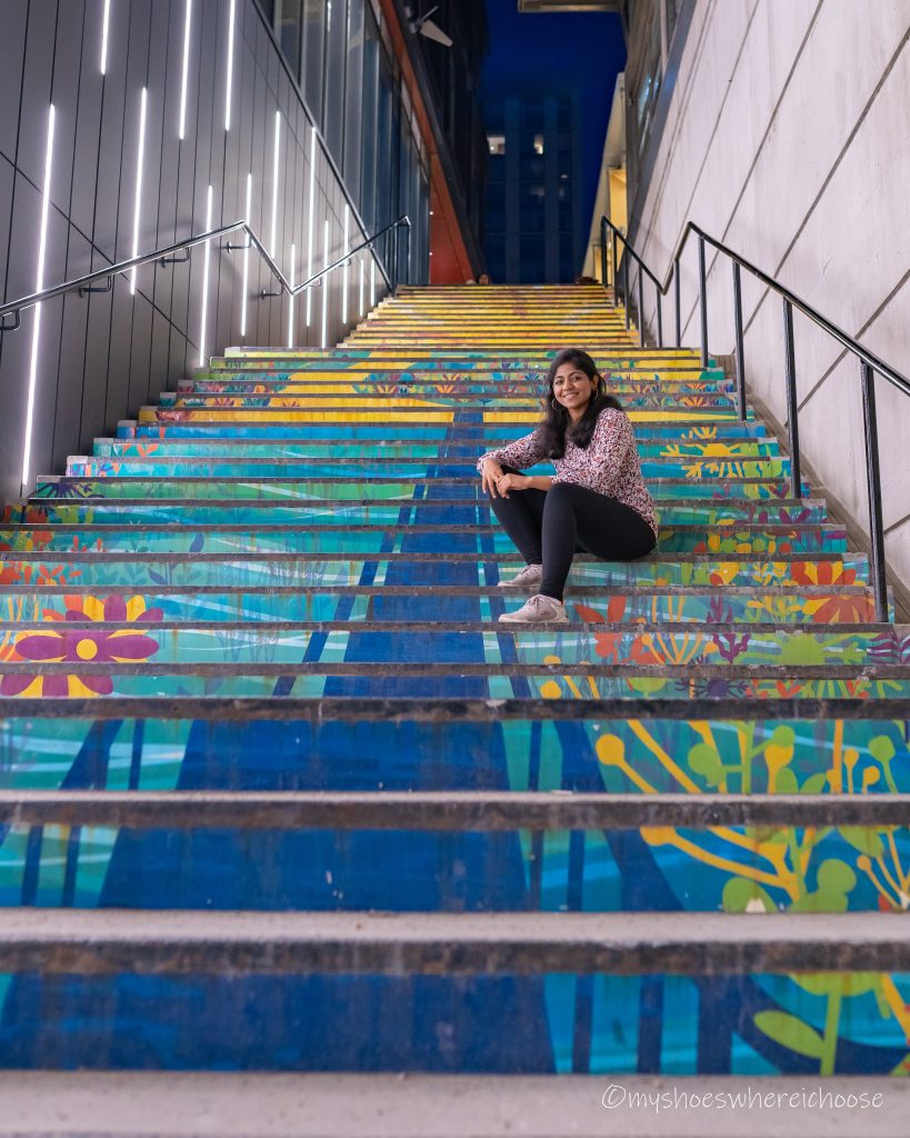seaport boston mural gables seaport stairway