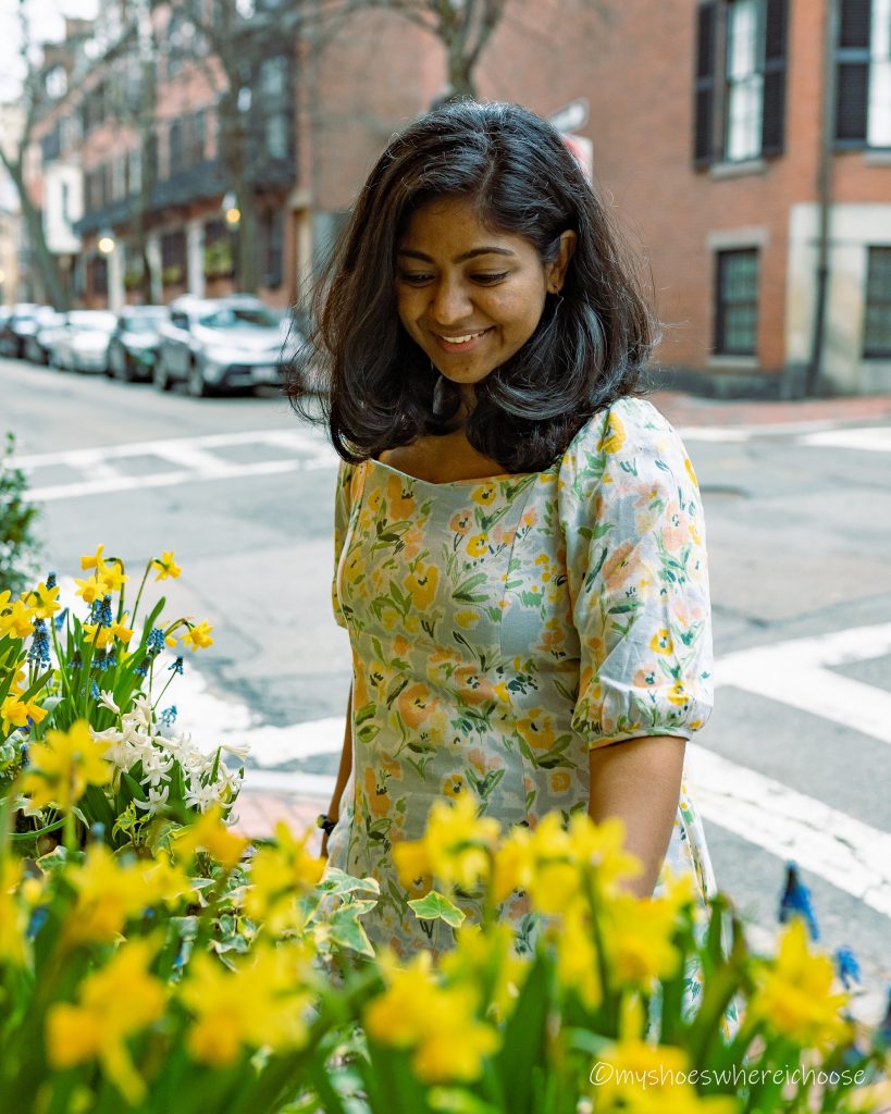 Spring vibes and Daffodils at Beacon Hill Boston